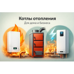 Котлы отопления для дома и бизнеса в Люберцах
